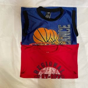 Boys New Balance and Children's Place Shirt Bundle, size 5/6